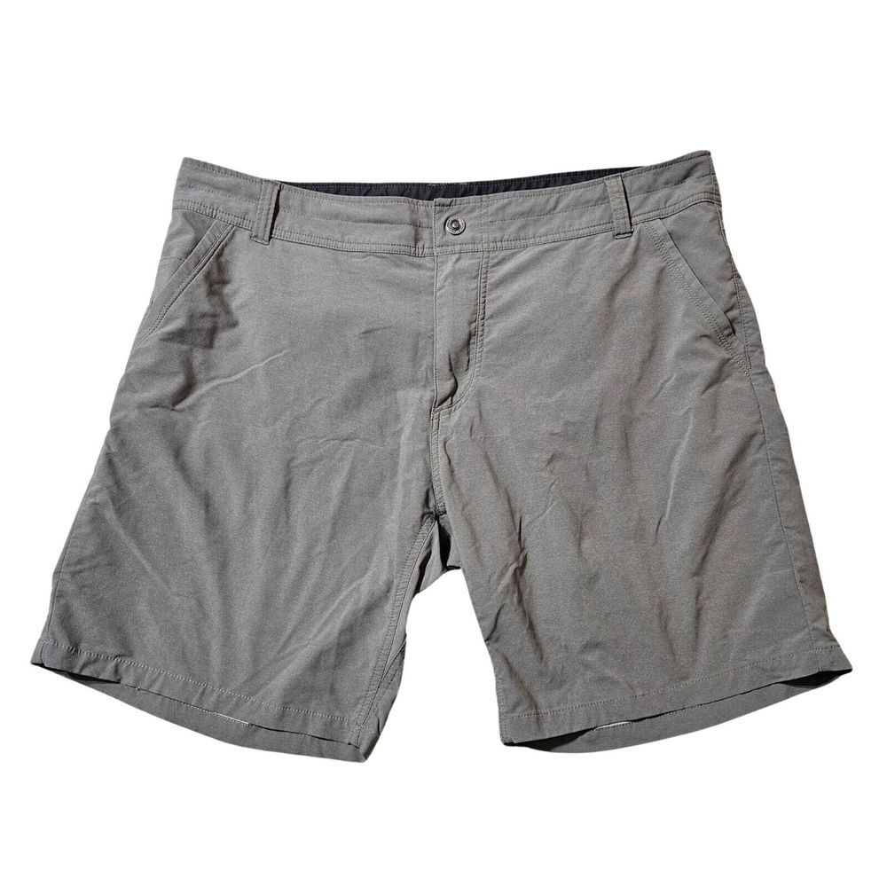 Kuhl Shift Amphibia Shorts‎ Chino Grey Drawstring 9" Inseam Men's 40